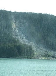 a serious landslide sometime