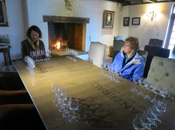 all set for another wine tasting