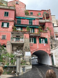 Amalfi street scene
