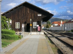 an old train station!