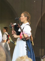 another view of a Czech bagpipe