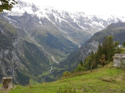 at our destination, Murren (5,361 ft)