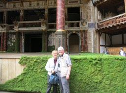 at Shakespeare's Globe Theater, London