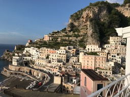 Atrani view from our terrace
