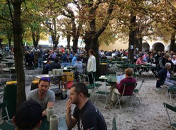 Augustiner Biergarten - Salzburg Austria