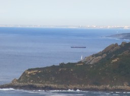Bayonne France in the distance!