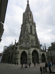 Bern's 15th century cathedral