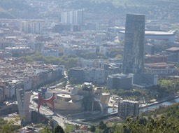 Bilbao from Mount Artxanda park