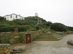 Cape Point lighthouse from below