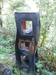 carving from fallen tree