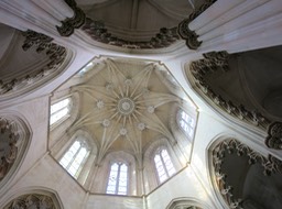 ceiling, Founders' Chapel in Monastery