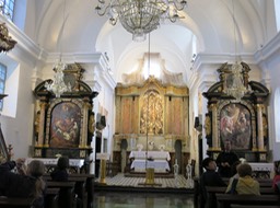 Church of The Assumption; people like to ring the bell