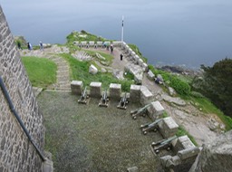 defences on St. Michael's Mount