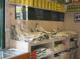 dried cod, a Portuguese food staple