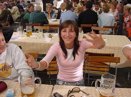 some Italian friends at Haufbrauhaus