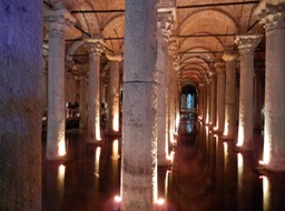 DSCN0305.JPG Underground Cistern, Istanbul ~6th century AD