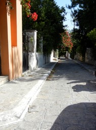 DSCN0737.JPG street in Pythagorion, Samos