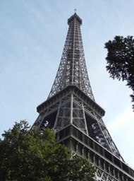 Eiffel Tower up close