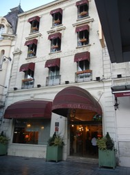 our hotel in Reims