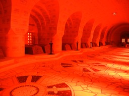 inside Verdun ossuary