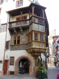 interesting building in Colmar