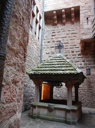 a well inside the Ch�teau