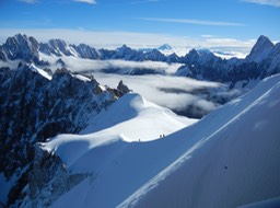 note the hikers in the middle
