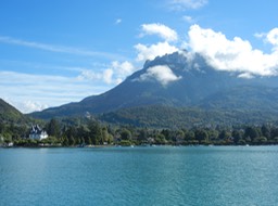 boat ride on Lake Annecy