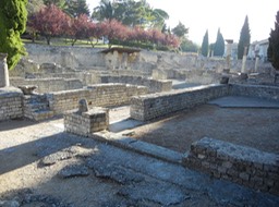 Roman ruins in Vaison