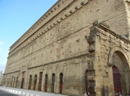 front of Orange theater