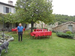 lunch at Domaine de Mourchon
