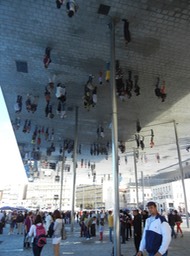 Marseille waterfront mirror