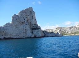 scenery on Calanques Cruise