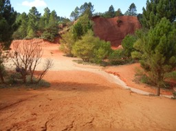 Le Colorado Provencal Park - old ochre mining site