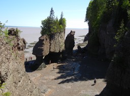 A broader view of the rock in the previous photo