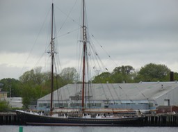 The Bluenose II; replica of the famous schooner