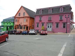colorful buildings in Lunenburg