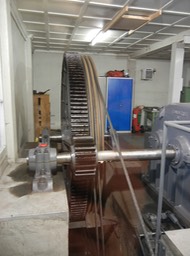 cable powering the funicular up to Reichenbach Falls