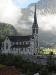 Lungern's 100 year old church