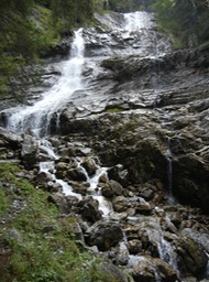 one of many cataracts on the hike