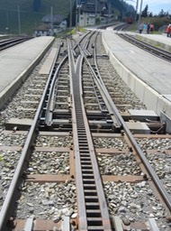 cog rails for Mt. Rigi train