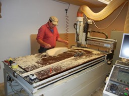 some of his machinery