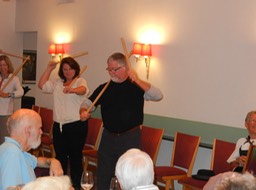 audience participation after dinner