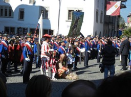 local celebration in Thun - not sure what but entertaining