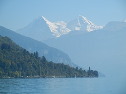 scene from Thunersee boat