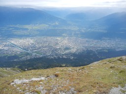 Innsbruck from Hafelekar (7,400 ft)
