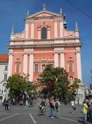 Franciscian Church; Ljubljana