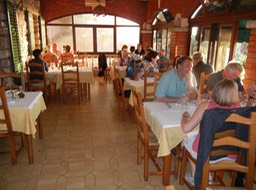 group dinner in Brtonigla