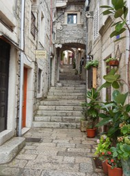 a street in Korcula