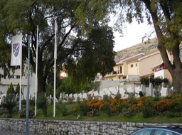 Muslim cemetary in Mostar, formerly a city park